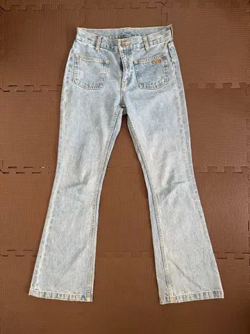 레트로한 분위기의 플레어 팬츠 [ X-girl 엑스걸 ]