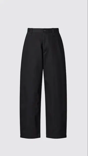 uniqlo u 와이드 핏 치노 82 블랙 black 블랙