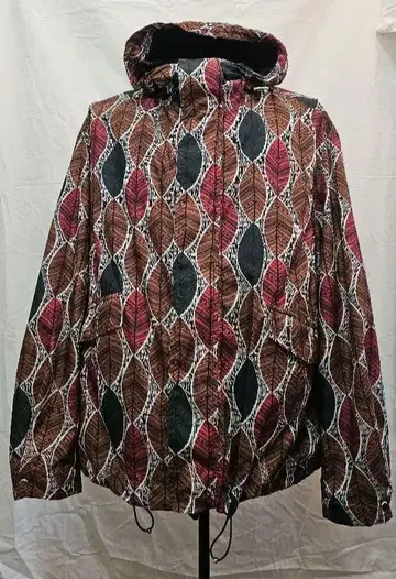 ZARA MAN 잎 패턴 나일론 자켓