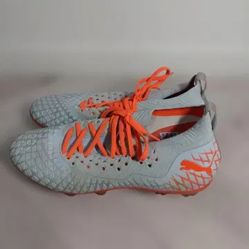 Puma 축구화 스파이크 그레이/오렌지