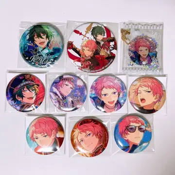 앙스타 아츠키 슈 카게히라 미카 캔뱃지 모음