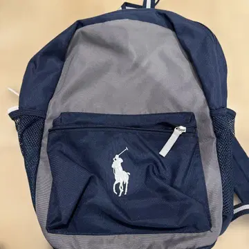 랄프 로렌 백팩 네이비 그레이