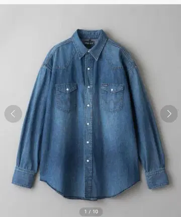 [ CGS. x Wrangler ] 데님 웨스턴 셔츠