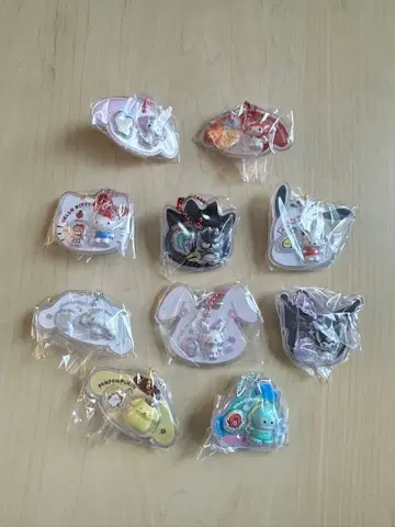 산리오 캐릭터즈 패키지 참 컴플리트 세트