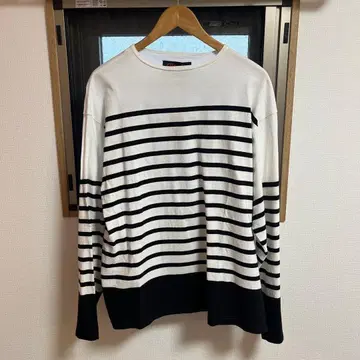 우티 Outil 스트라이프 긴팔 티셔츠