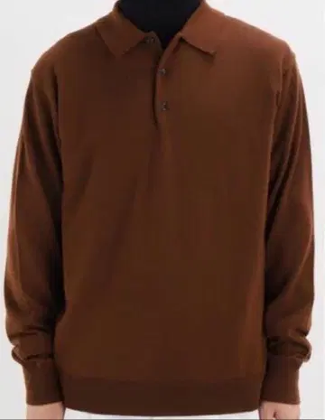 L'ECHOPPE BATONER L/S POLOPULLOVER KNIT