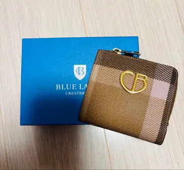 블루 레이블 크레스트브릿지 접이식 지갑