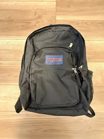 JANSPORT 블랙 백팩