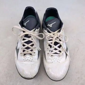 미즈노 스파이크 화이트/네이비