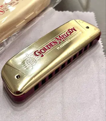 호너 커스텀 Golden Melody 오버 블로우 사양 C 블루스 하프