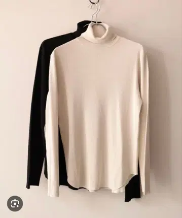 [ LENO ] 코튼 리브 터틀넥