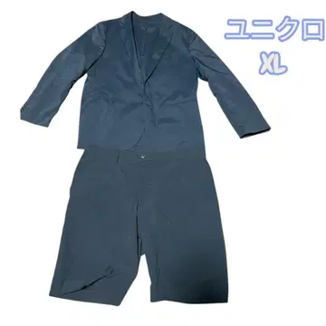 UNIQLO XL 테일러드 자켓과 숏팬츠 세트 상하의 세트