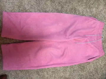 UNIQLOC 핑크 리메이크 스웨트 팬츠