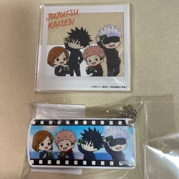 주술회전 그래프아트 아크릴 코스터 잡화 케이스 집합 카메라ver.