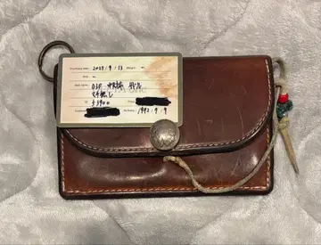 고로즈 올드 중지갑 안장 단종 모델