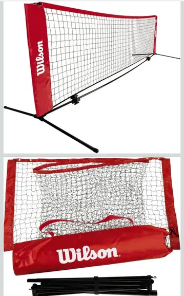 Wilson 테니스 배드민턴 네트 3m