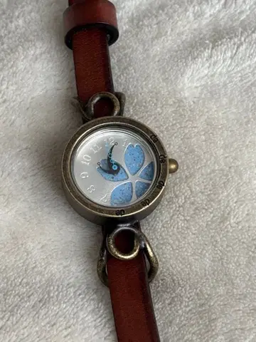 dedegumo 데데구모 벚꽃 꽃 무늬 블루 파랑