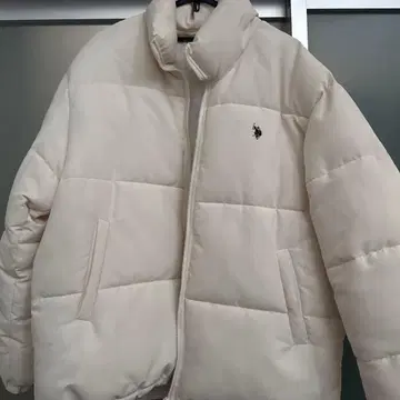 폴로 랄프 로렌 화이트 다운 자켓