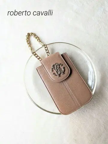 로베르토 카발리 고급 가죽 패스 케이스 이탈리아제 익명 배송 당일 발송