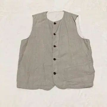 nest Robe CONFECT 린넨 크루넥 베스트 사이즈 4