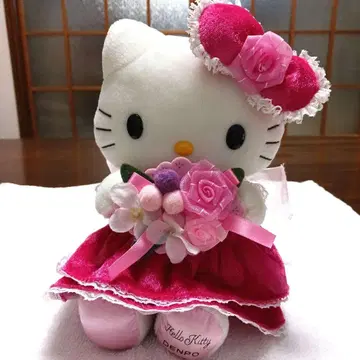 헬로키티 전보 봉제 인형