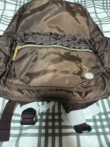 미사용 새상품 시마무라 콜라보 아오키 미사코 백팩 짙은 갈색