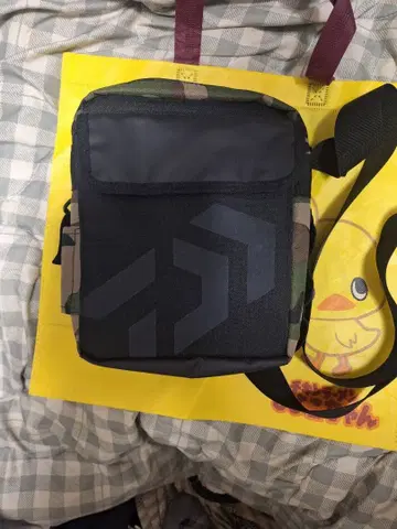 카모플라쥬, 블랙 낚시용 가방