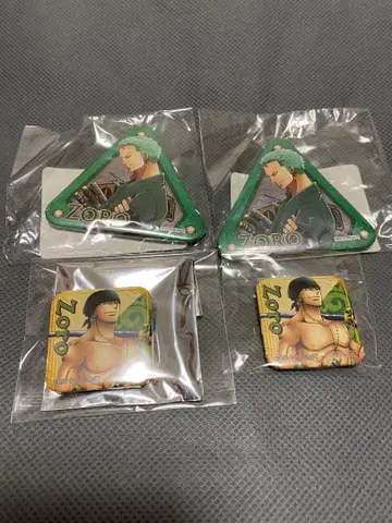 도쿄 원피스 타워 로로노아 조로 통가리 캔뱃지 세트 1