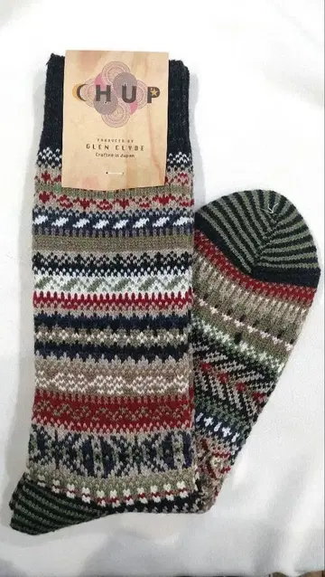 CHUP 울 남성용 삭스 A DAY 차콜 M