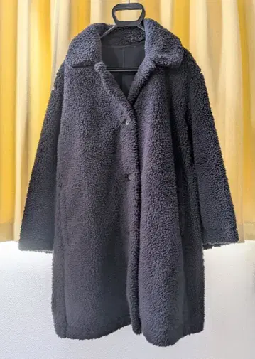 UNIQLO 방풍 아우터 플리스 스텐카라 코트 XXL 네이비