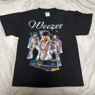 90's WEEZER 위저 빈티지 티셔츠 밴드 티