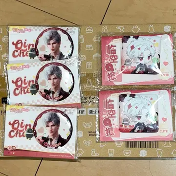 연애와 심공 신 공식 캔뱃지 5종 세트