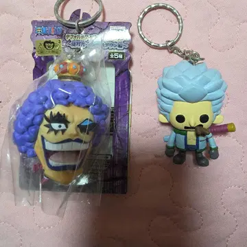 원피스 SD 피규어 키링 이완코프 스모커 대령 덤