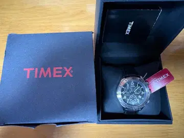 TIMEX 블랙 크로노그래프 T2M706 새상품급