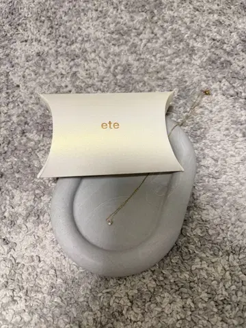 ete 심플 목걸이 박스 포함