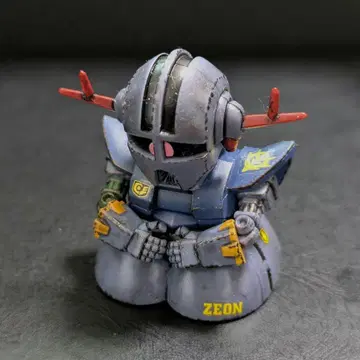 기다림 건담의 경우 지옹 피규어 웨더링