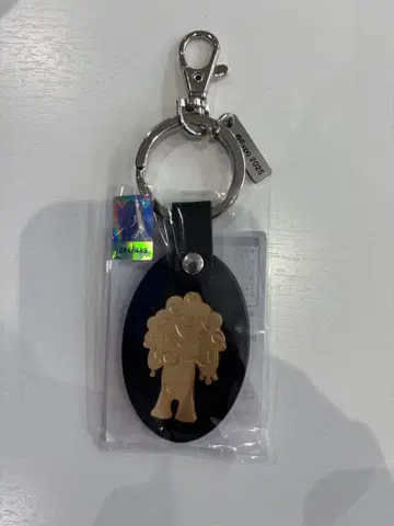 만박 한정판 캐릭터형 키링 블랙과 골드