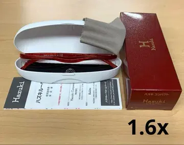 미사용 새상품 하즈키 루페 컴팩트 1.6x 루비