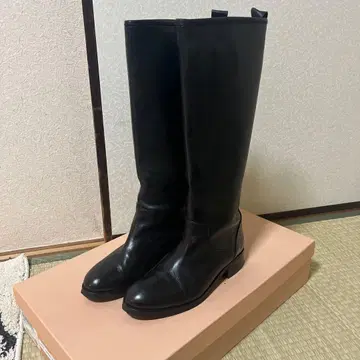 CORSO ROMA,9 이탈리아제 블랙 롱 부츠 37