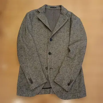 SHIPS 체크 무늬 비즈니스 자켓 그레이 계열