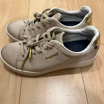 le coq sportif 베이지 스니커즈