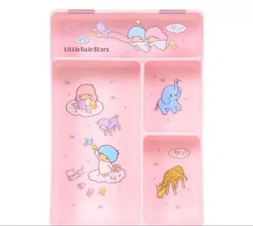 키키라라 뚜껑 포함 트레이 리틀트윈스타 주변 잡화