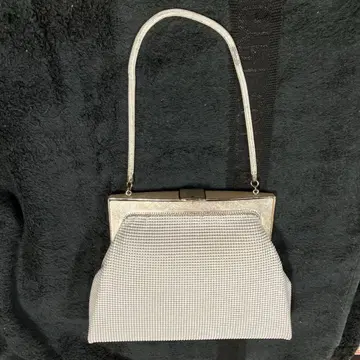 OROTON 오로톤 실버 메쉬 파티 백 빈티지