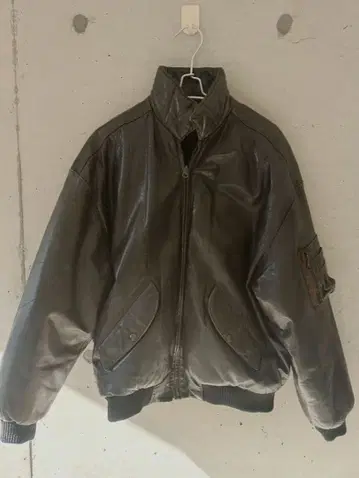 [레어 사양] GIRBAUD 질보 레더 봄버 자켓 리버서블