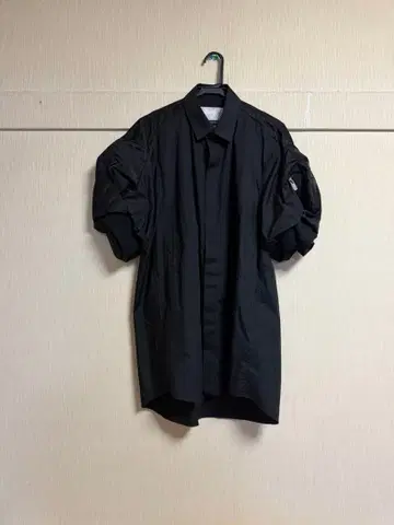 Sacai Cotton Poplin x Nylon Twill Dress