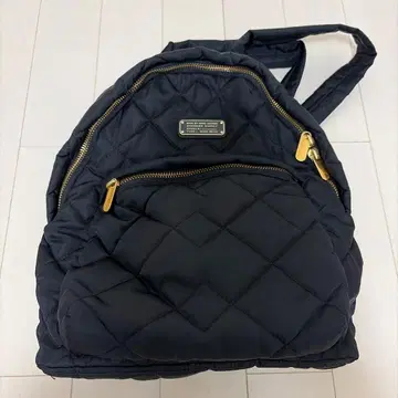 [ 하자품 ] Marc by Marc Jacobs 퀼팅 백팩 블랙