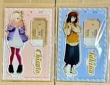 리코리스 리코일 아크릴 피규어 니시키기 치사토 이노우에 타키나