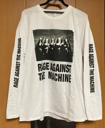 레이지 어게인스트 더 머신 롱 슬리브 T XL