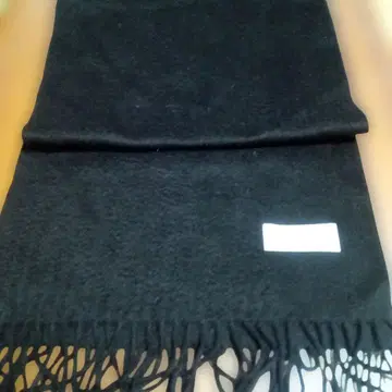 캐시미어 100% 블랙 머플러