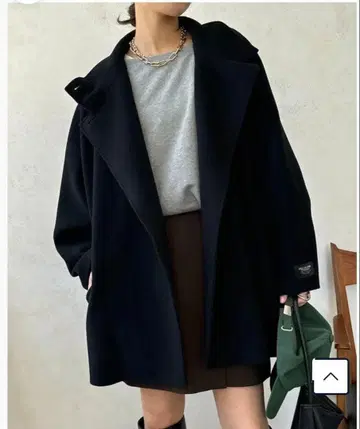 오버사이즈 울 자켓 (블랙)